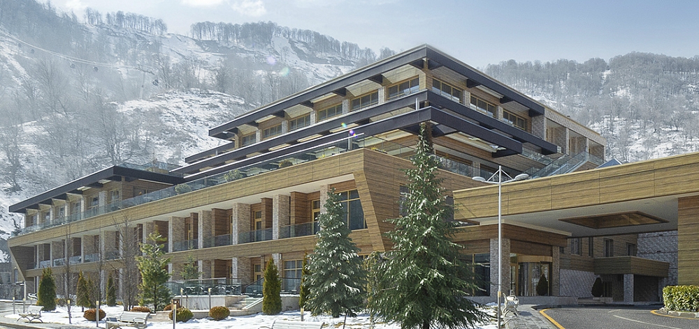 Отель Qafqaz Tufandag Mountain Resort 5*